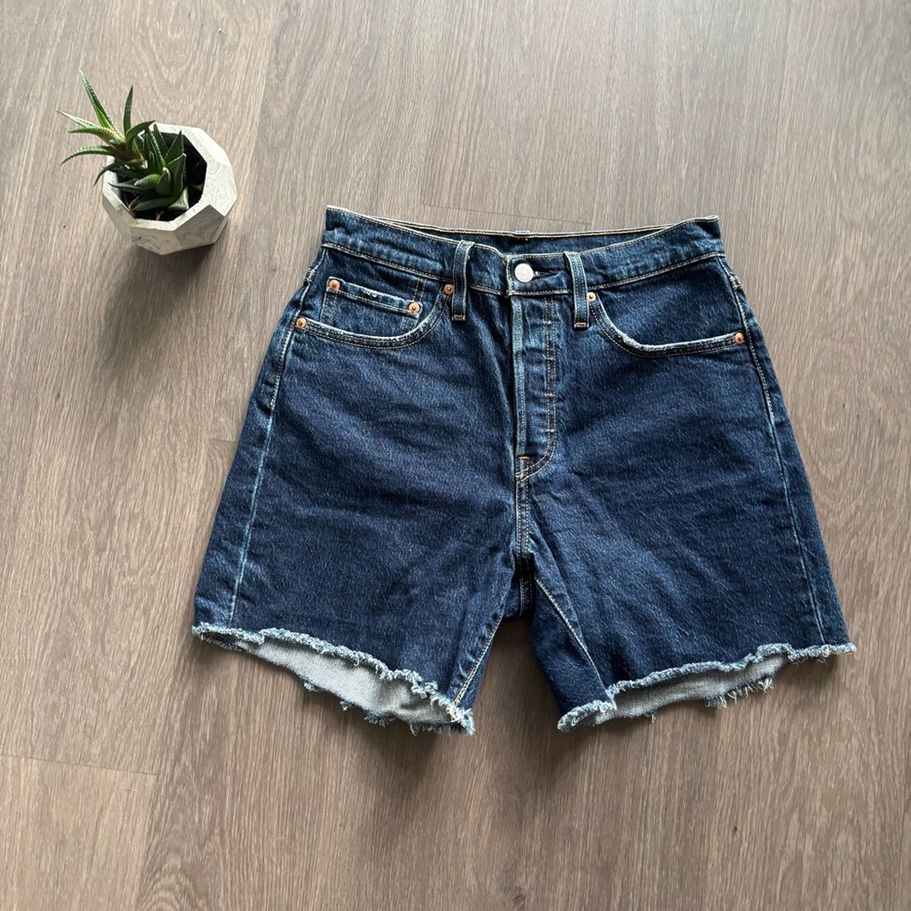 Levi's Denim Blue Women's Shorts